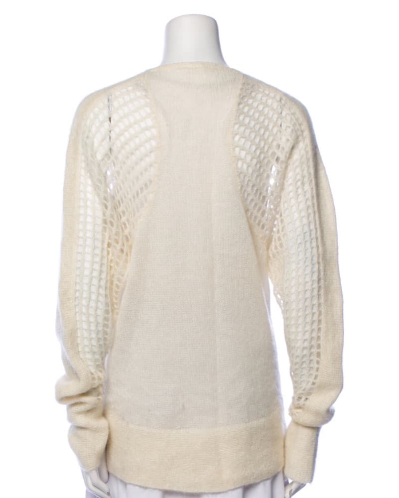 Helmut Lang Mohair Alpaca Knit Sweater - Image 4