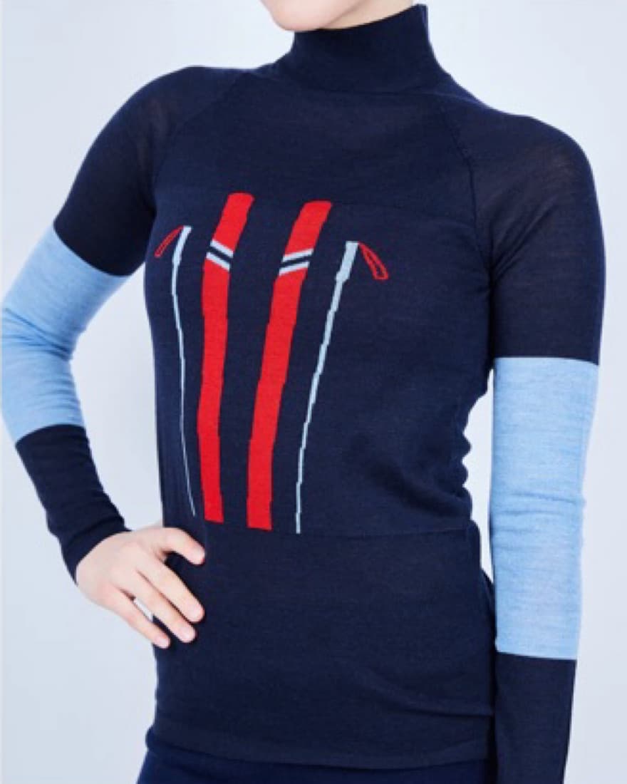 L'Etoile Sport Mock Neck Ski Sweater  - Image 4