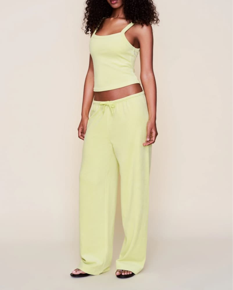 Danielle Guizio Terry Set Key Lime - Image 2