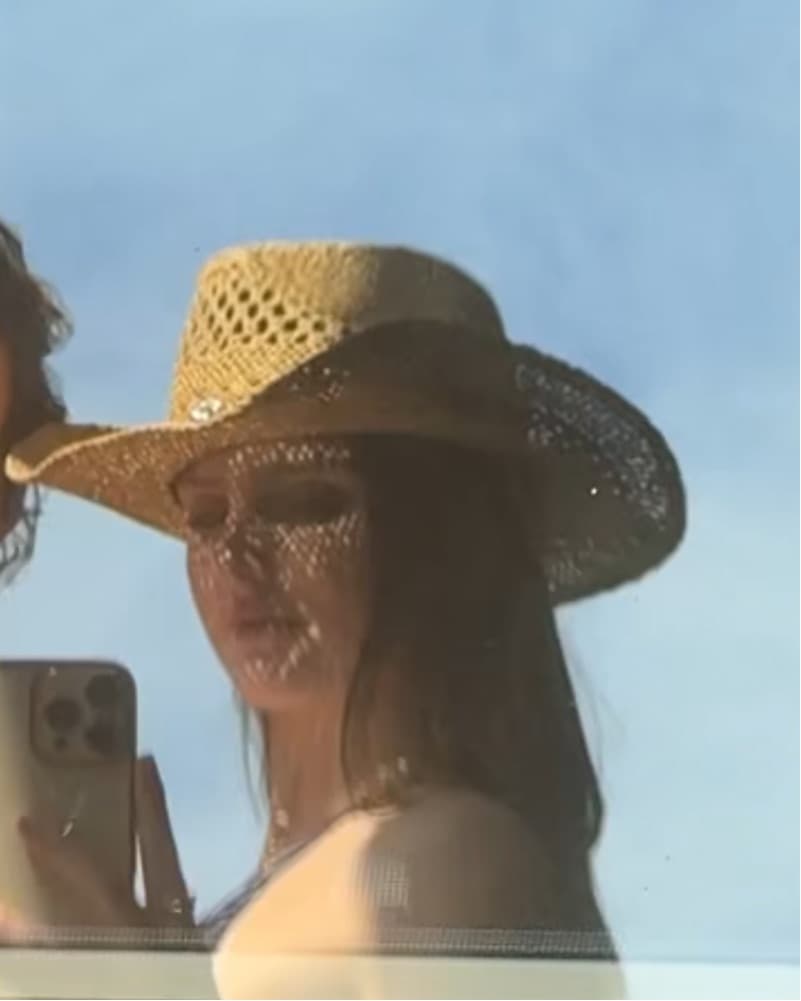 Woven Cowgirl Hat - Image 4