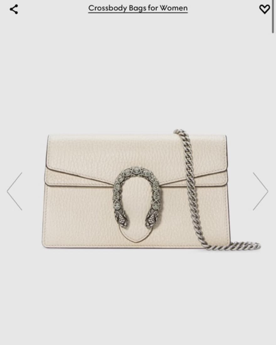 Gucci DIONYSUS SUPER MINI LEATHER BAG - Image 1