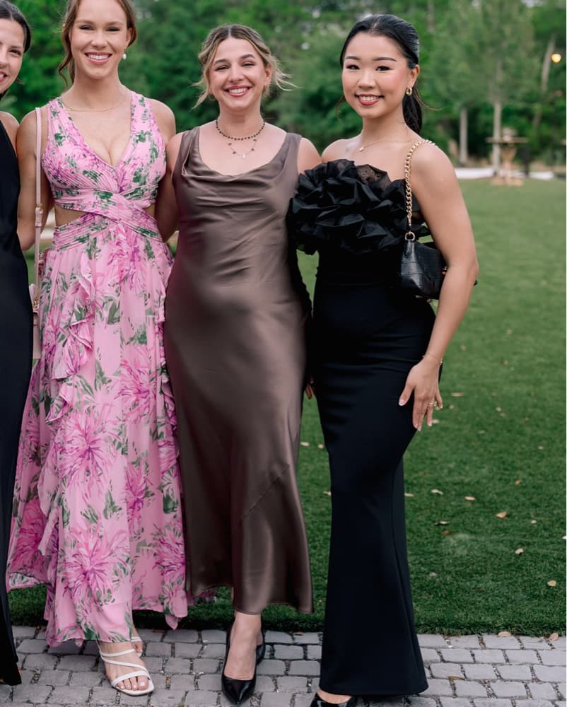 Lulus Ruffled Black Off-Shoulder Gown - Image 3