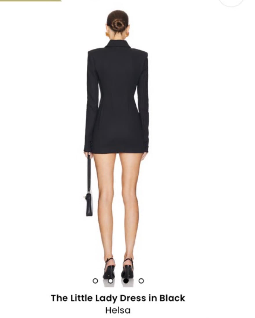 The Little Lady Dress in Black - Image 5