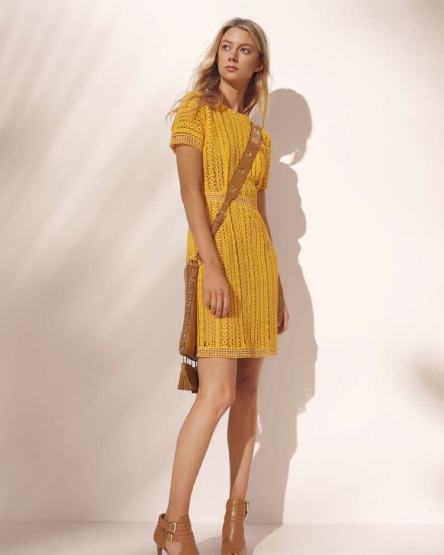 Michael Kors Crochet Lace Dress - Image 1