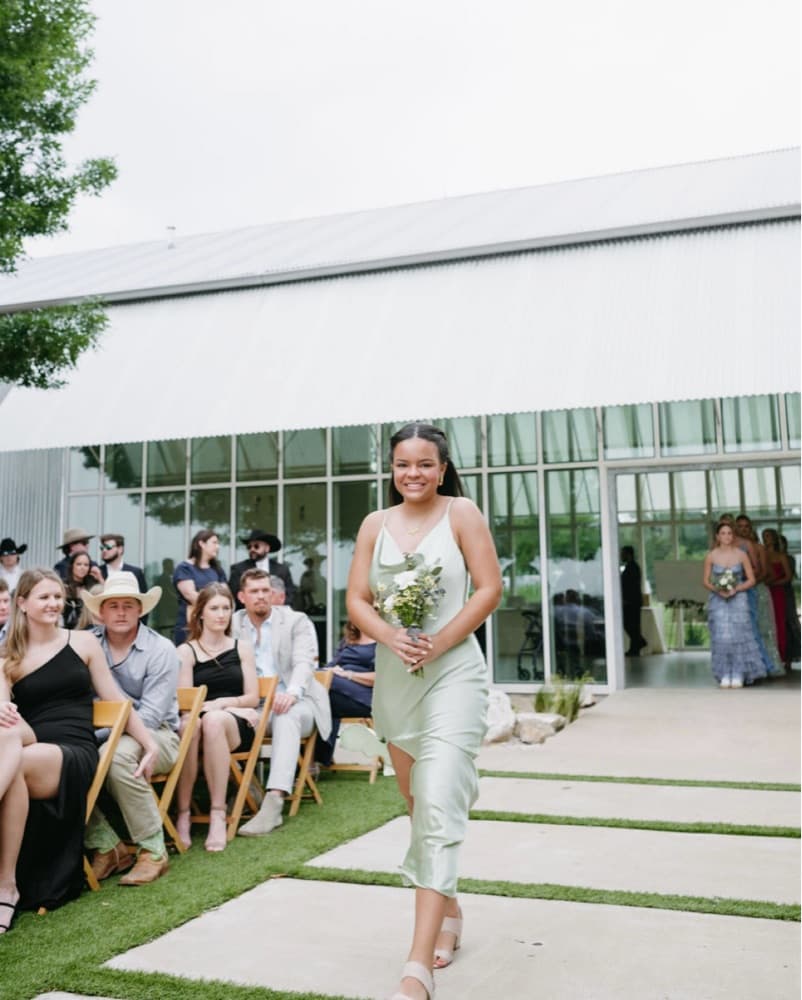 Green Formal dress  - Image 2