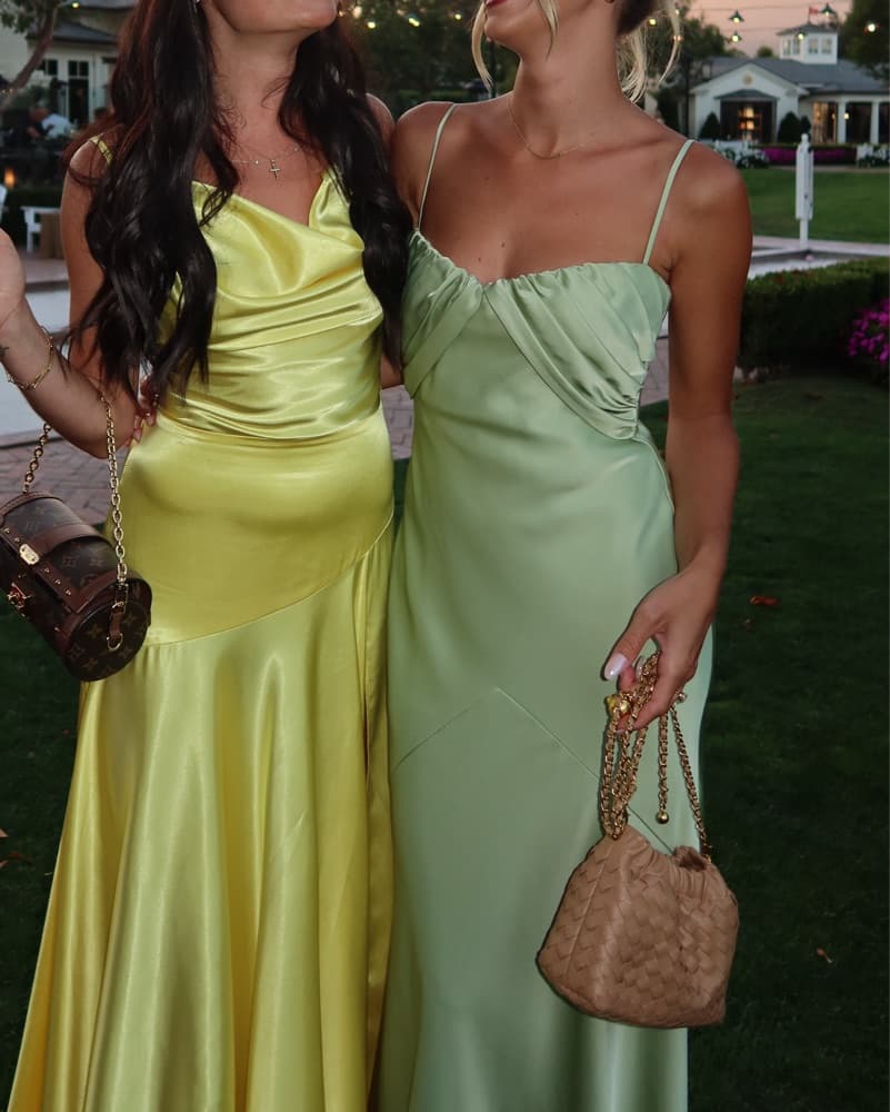 Light Green Bridesmaid Dress  - Image 6