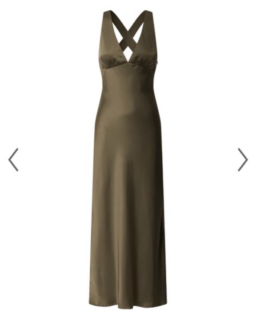 satin slip dress - Image 1