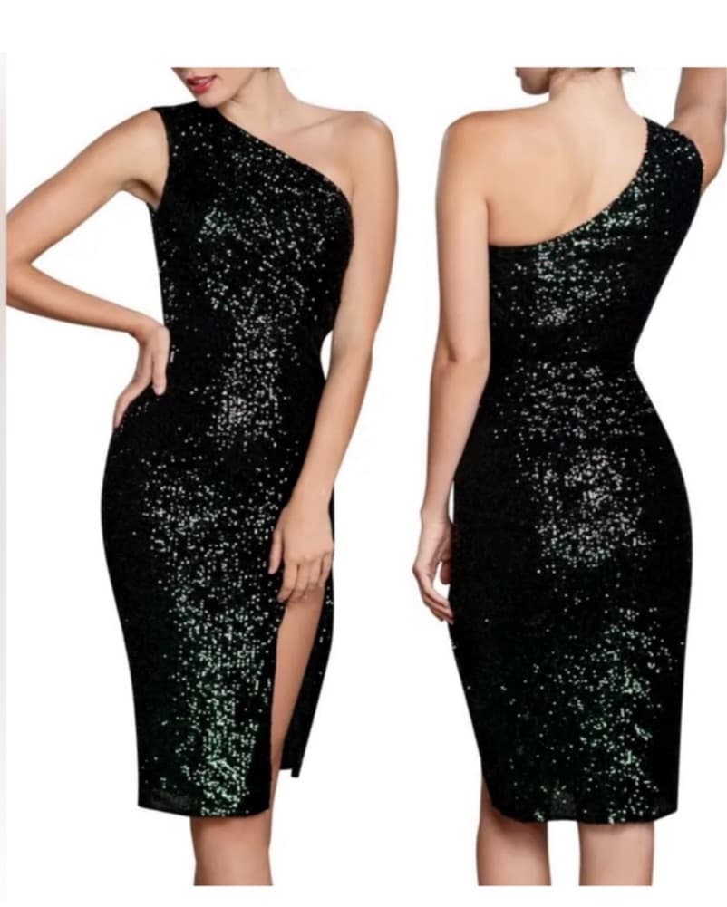 dress the population sequined dress - Image 1
