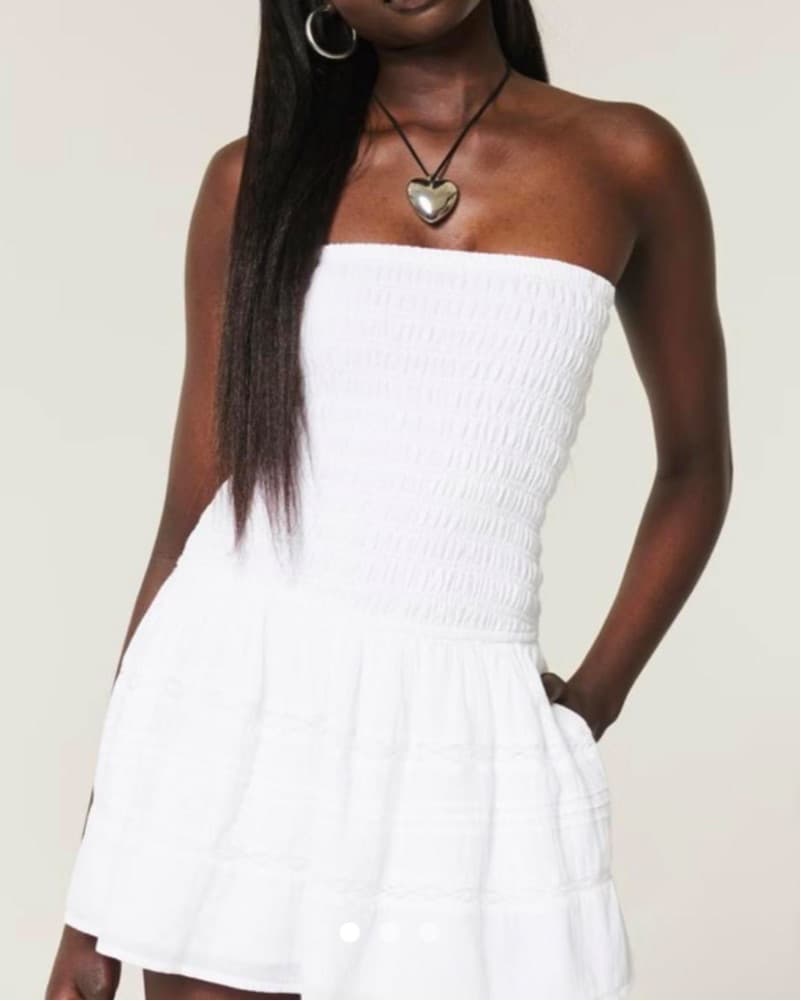 White mini dress - Image 1