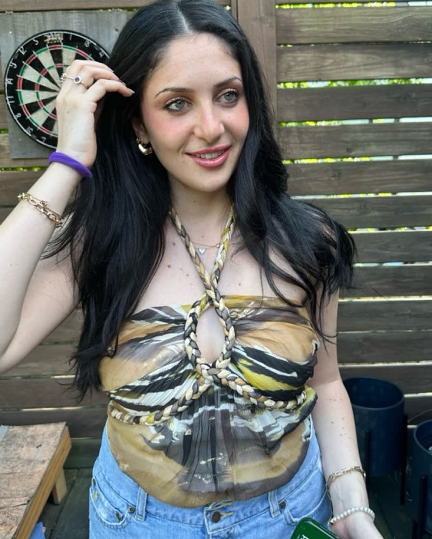Y2K Vintage Leopard Cache Halter Top - Image 1