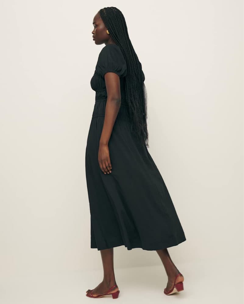 Reformation Rhett Black Maxi Dress - Image 4