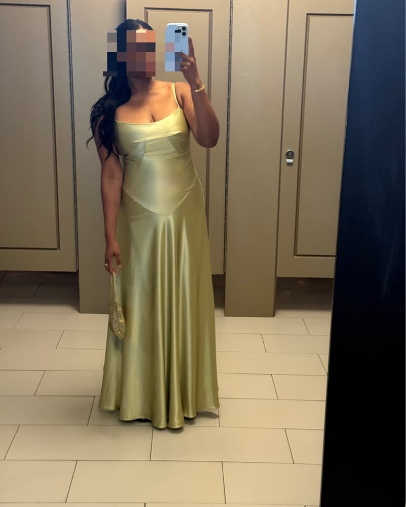 Mare Mare Emmy Satin Corset Maxi Dress - Image 3