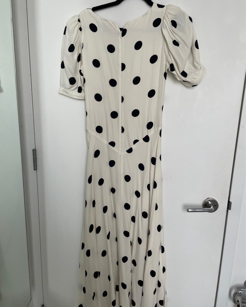 Reformation Polka Dot Dress - Image 4