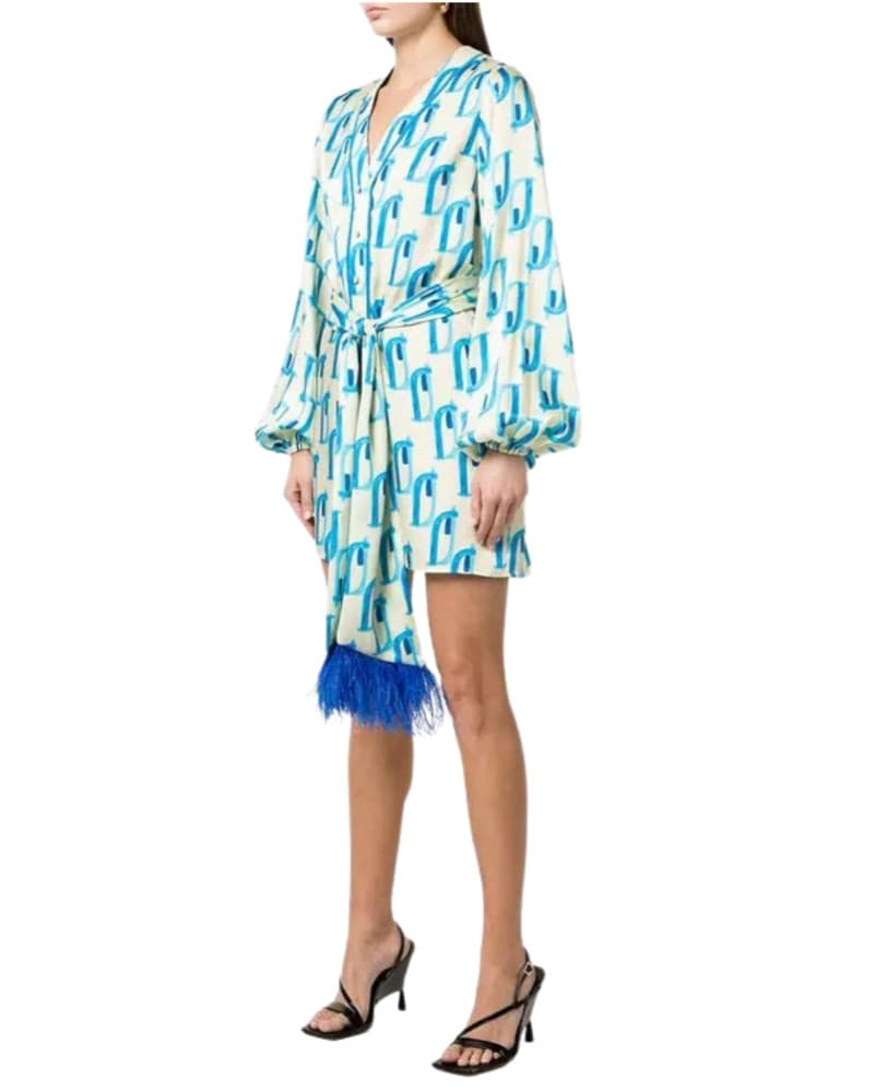 Alexis Feather Dress - Image 2