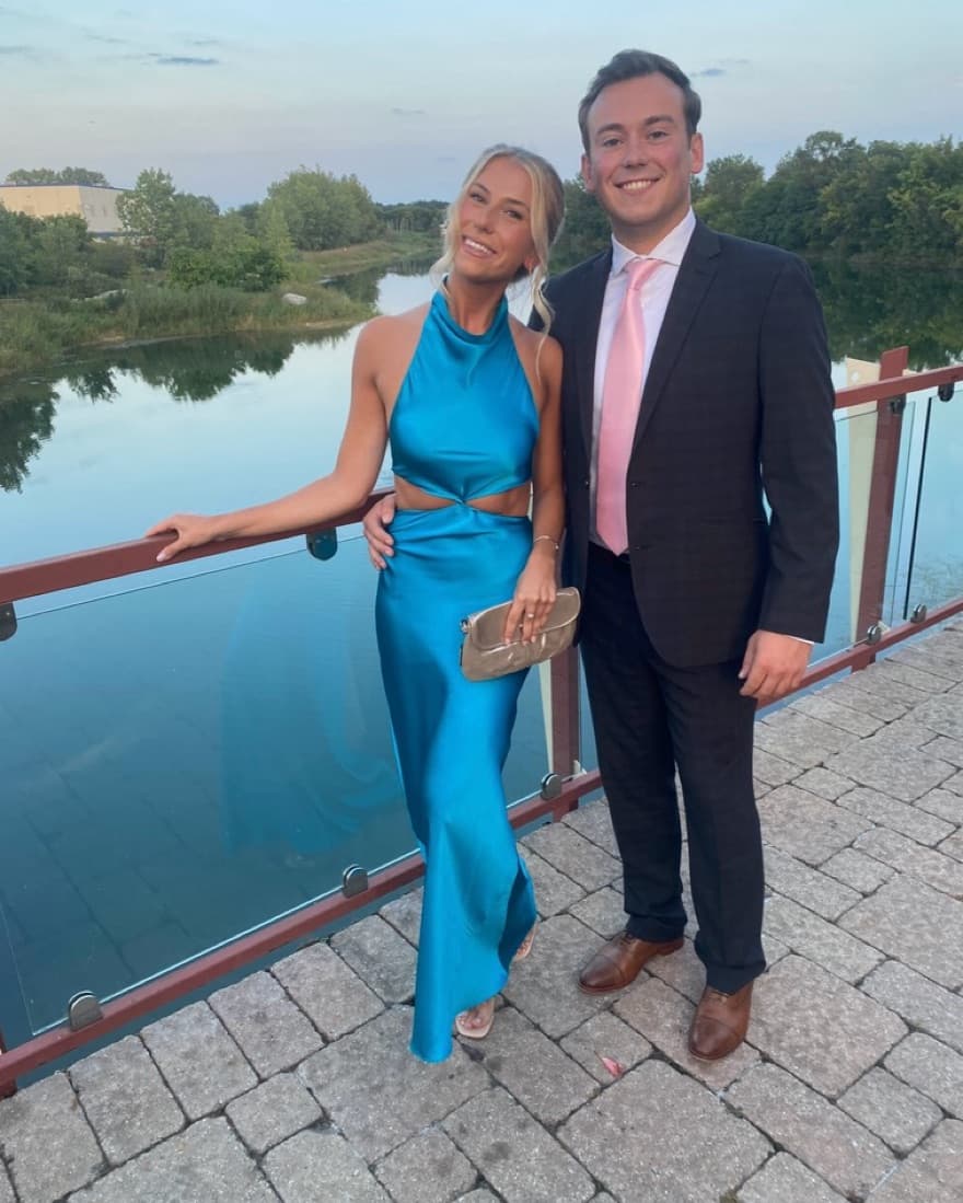 Amanda Uprichard Blue Formal Dress - Image 3