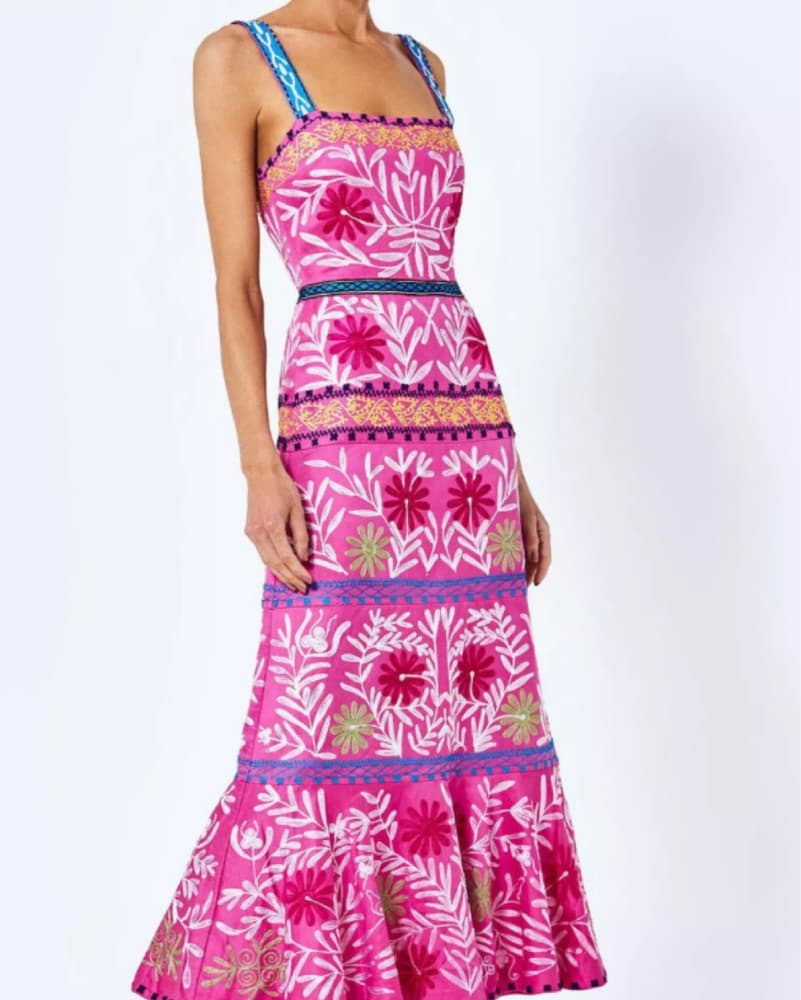 Alexis Alora Embroiderd Mini Dress - Image 1