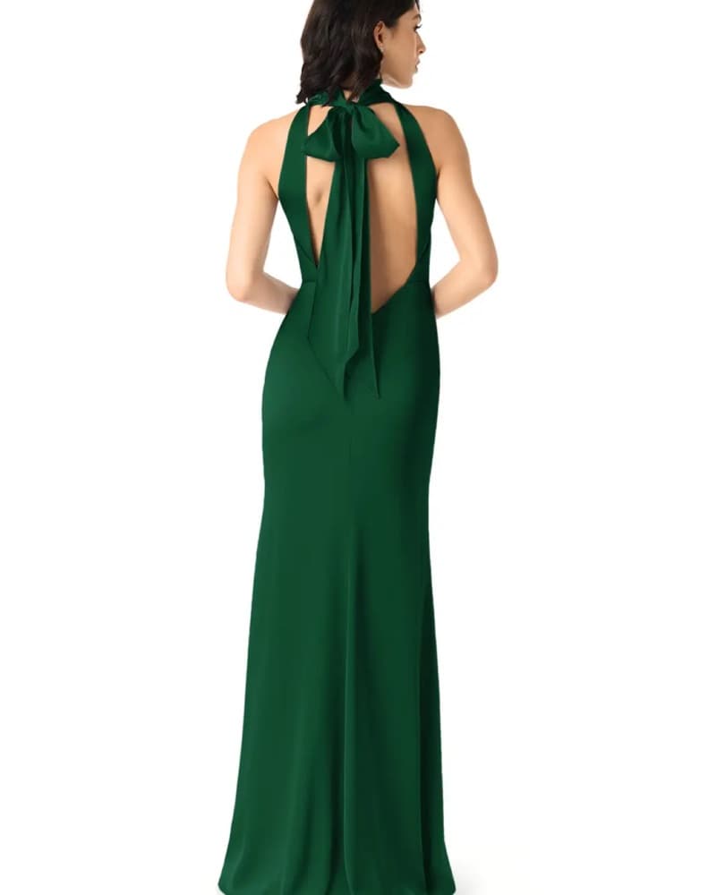 Dark Green Azazie Formal Dress  - Image 2