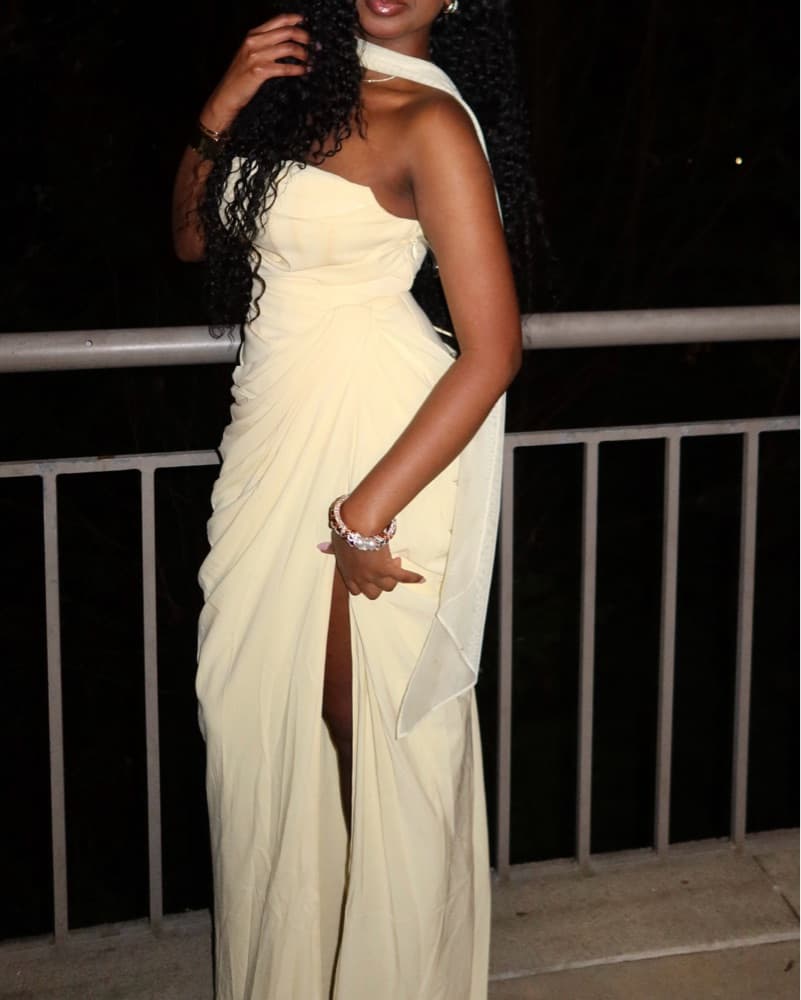 BABYBOO CYRA MAXI DRESS - LEMON - Image 2