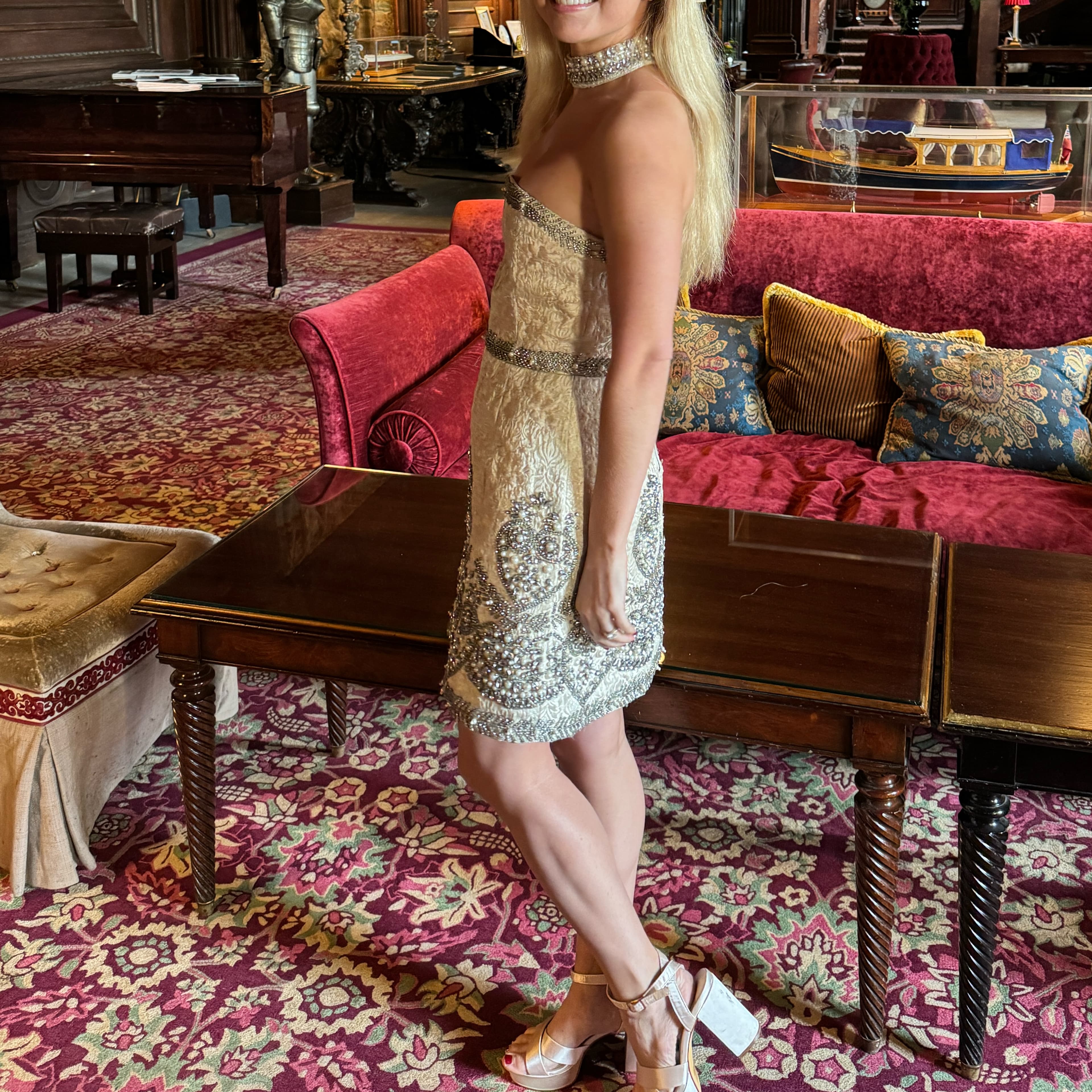 Alice And olivia Embellished Dress - Image 2