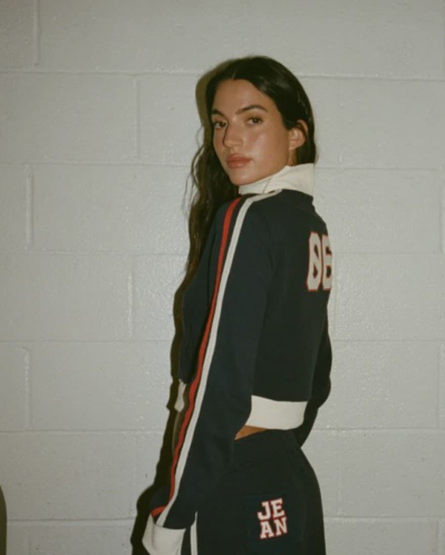 With Jean MVP Zip Up Navy  - Image 4
