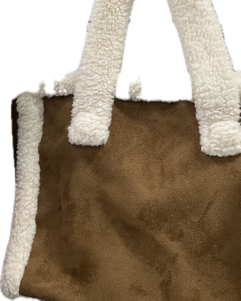 Cozy Sheepskin Tote - Image 2