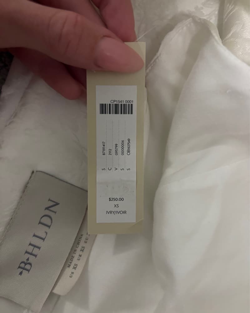Anthropologie White Dress - Image 3