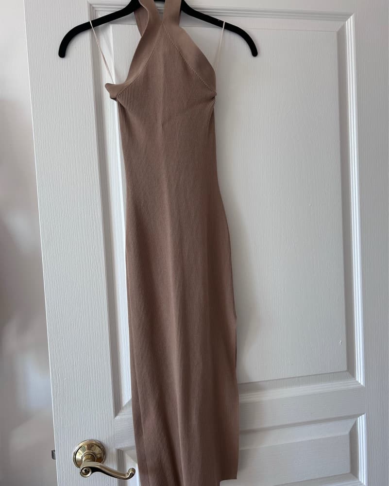 Aritzia Sculpt Knit Criss Cross Dress - Image 1