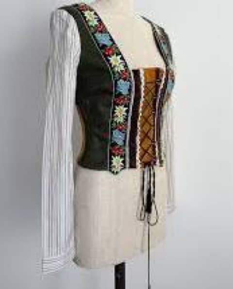 D&G FW 2002 Corset Dirndl Top - Image 6