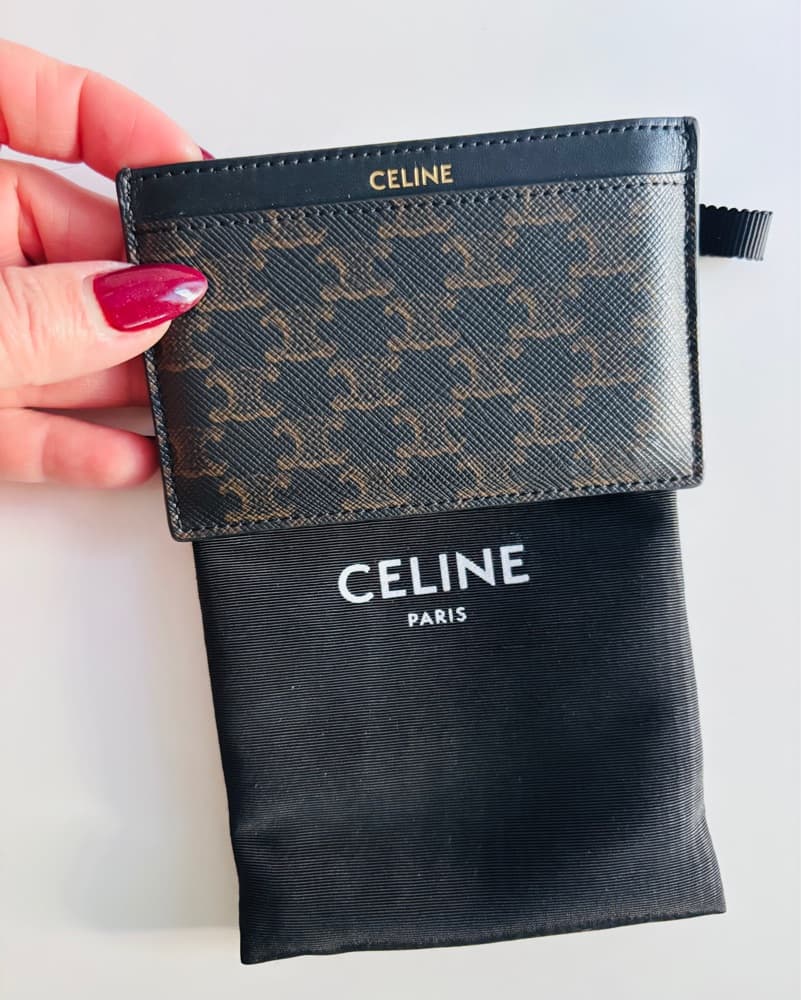 Chic Celine Leather Card Holder  - Image 4