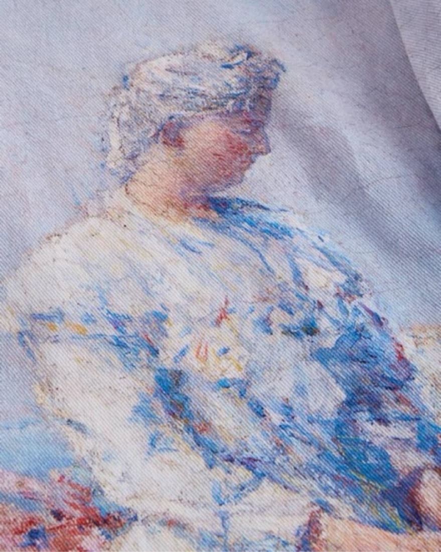 Floral Watercolor Jeans - Image 3