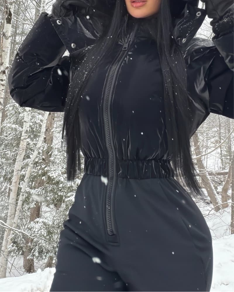 Bo And Tee Black Ski Suit  - Image 2