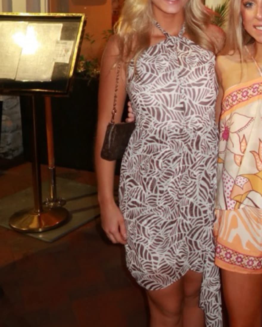 Toccin Halter Sarong Dres - Image 1