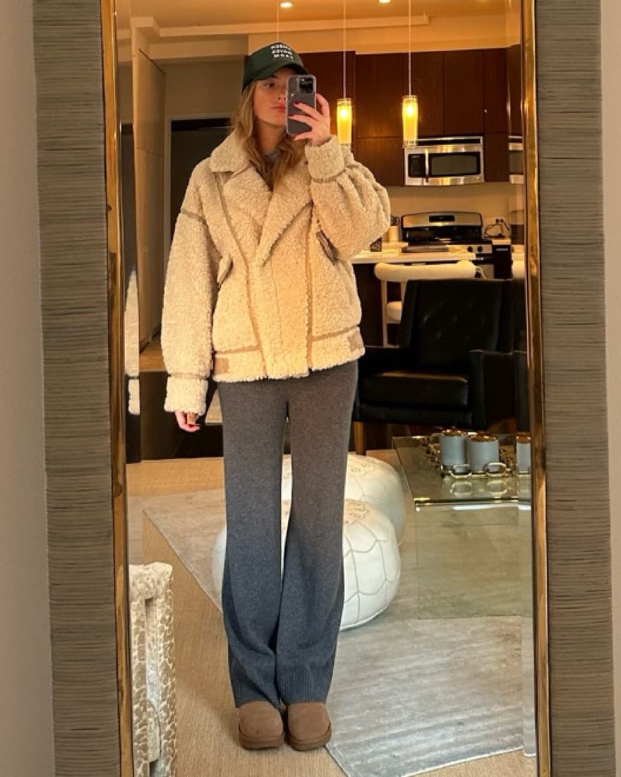 Lamarque Sheerling Jacket  - Image 1