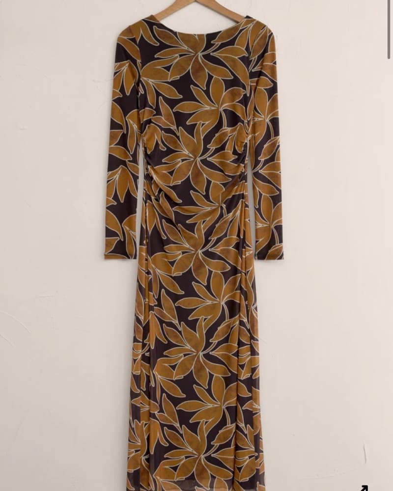 Mesh Floral Dress  - Image 1