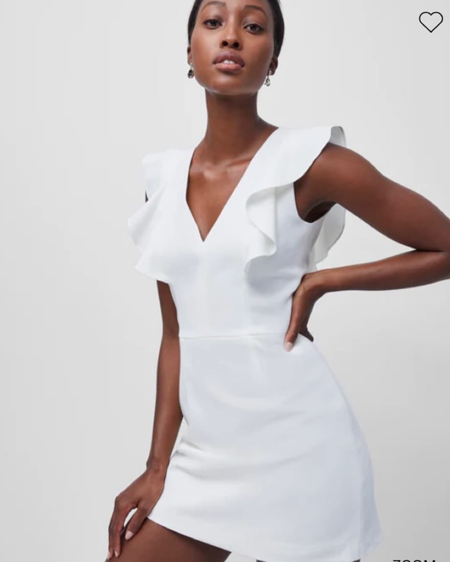 White Mini Dress - Image 1