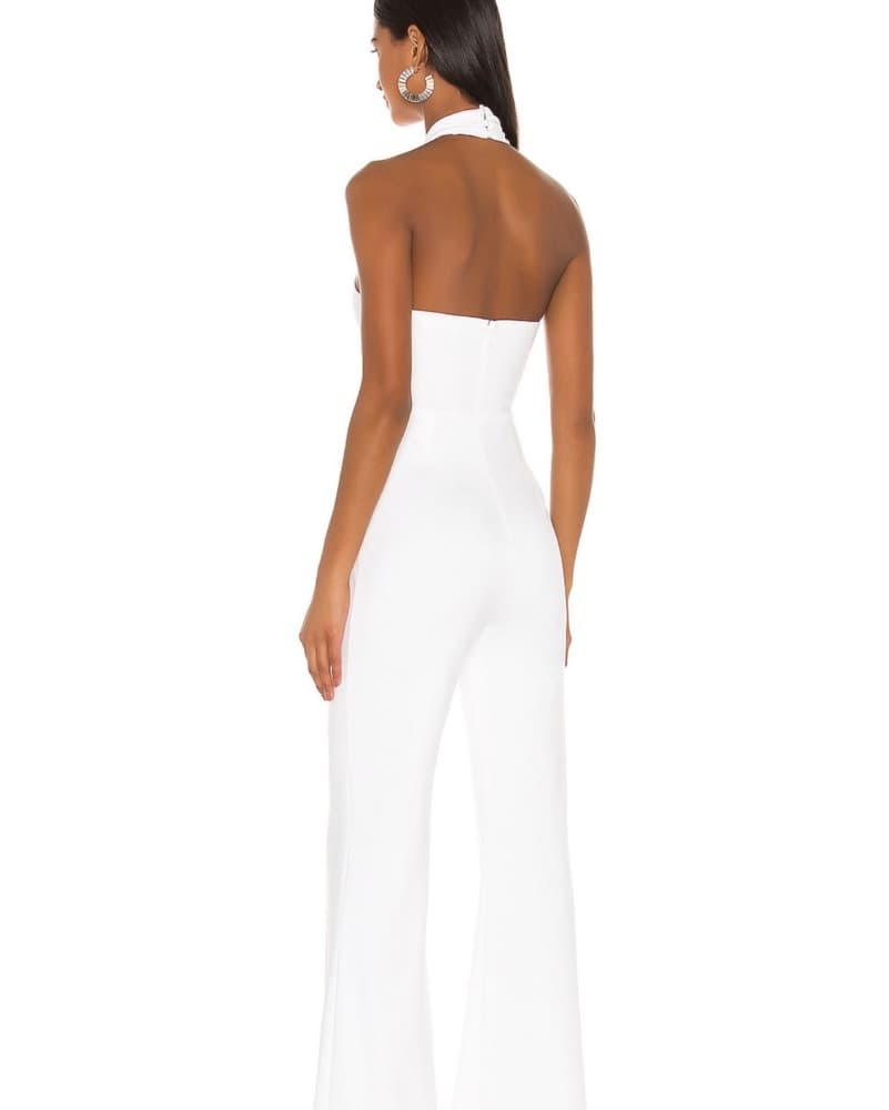 Amanda Uprichard White Jumpsuit - Image 2