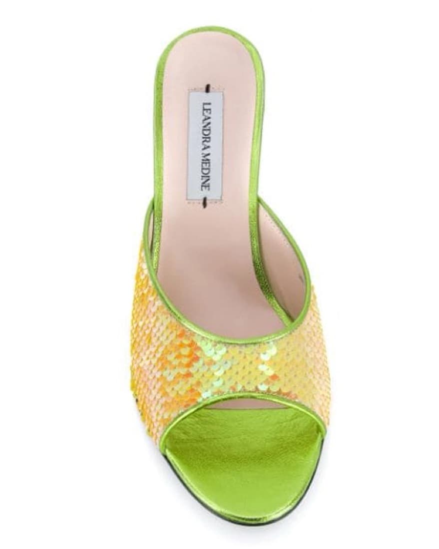 leandra medine sequin kitten heels - Image 2