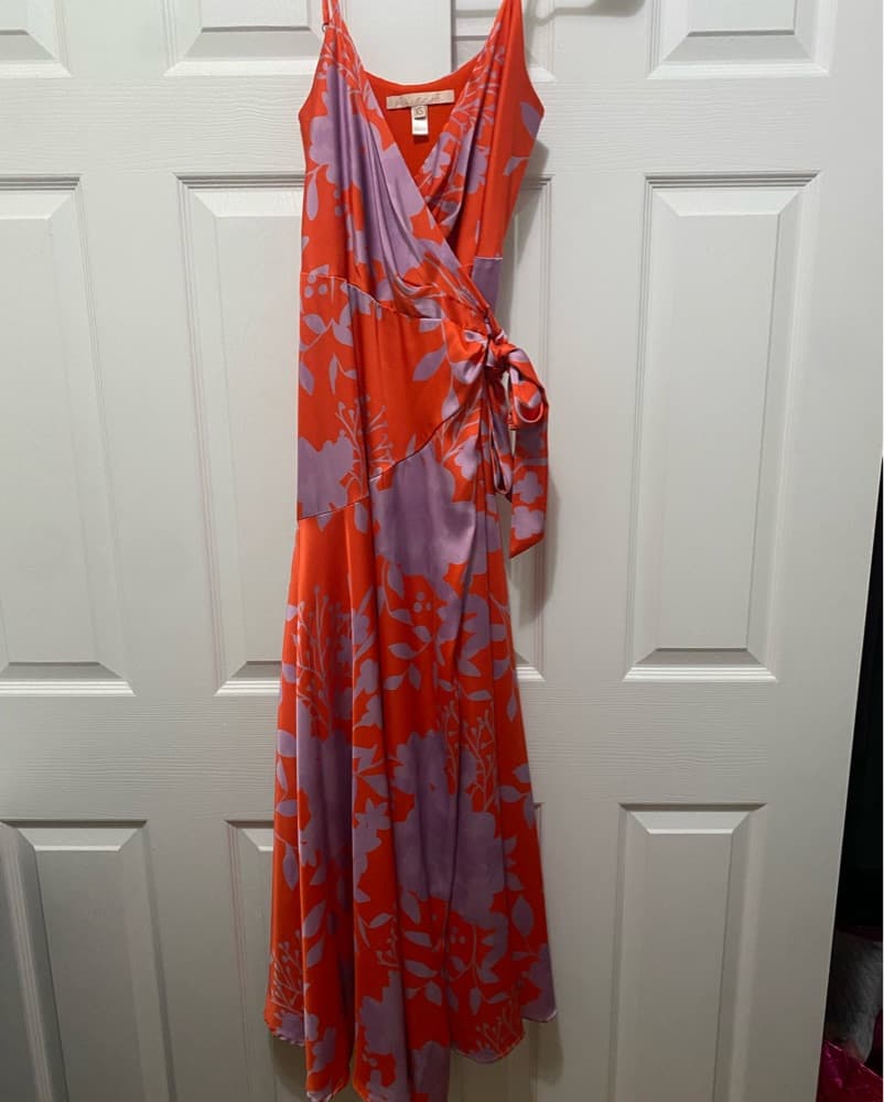 Hutch Floral Wrap Dress - Image 2