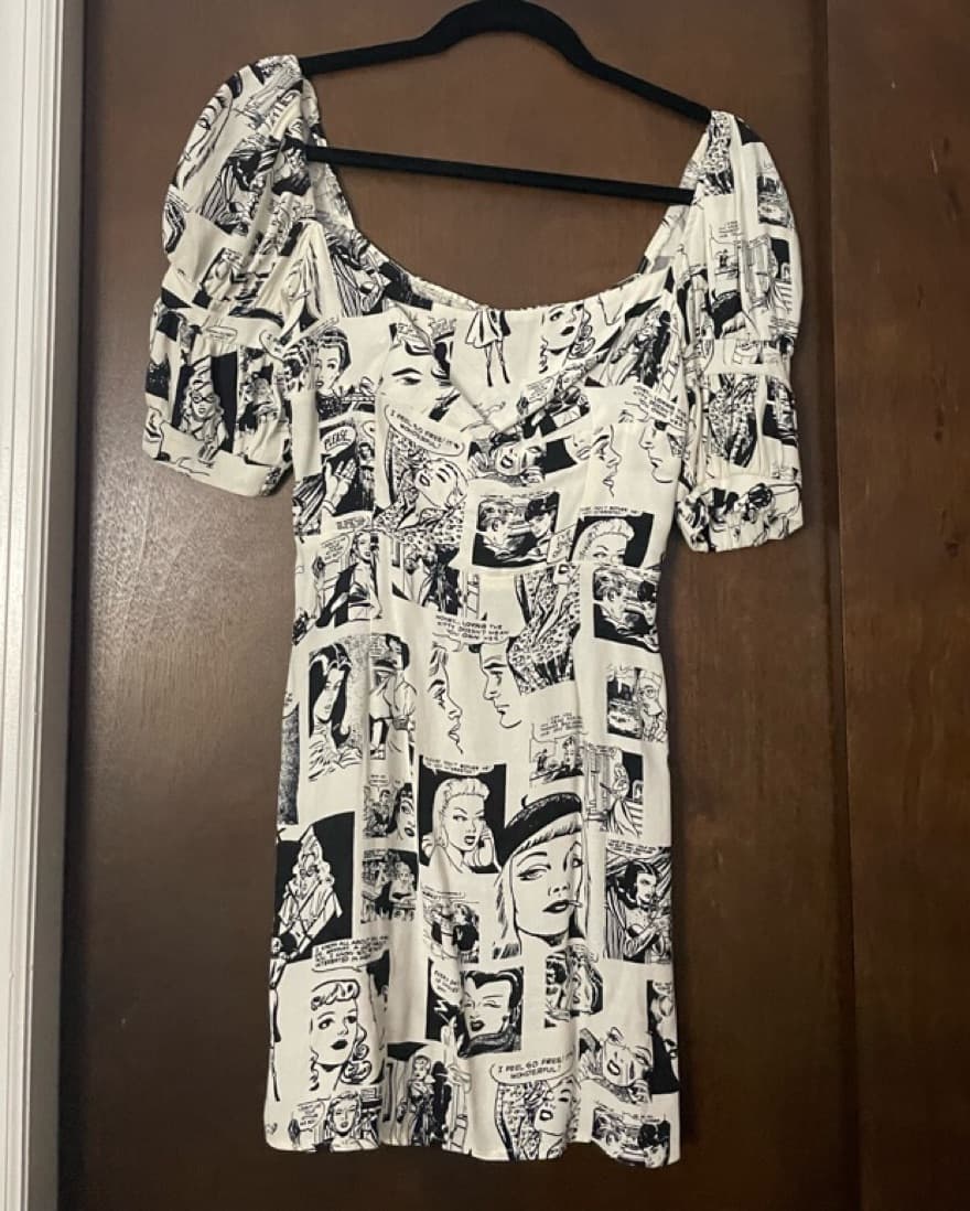 Reformation Newspaper Dress  - Image 2