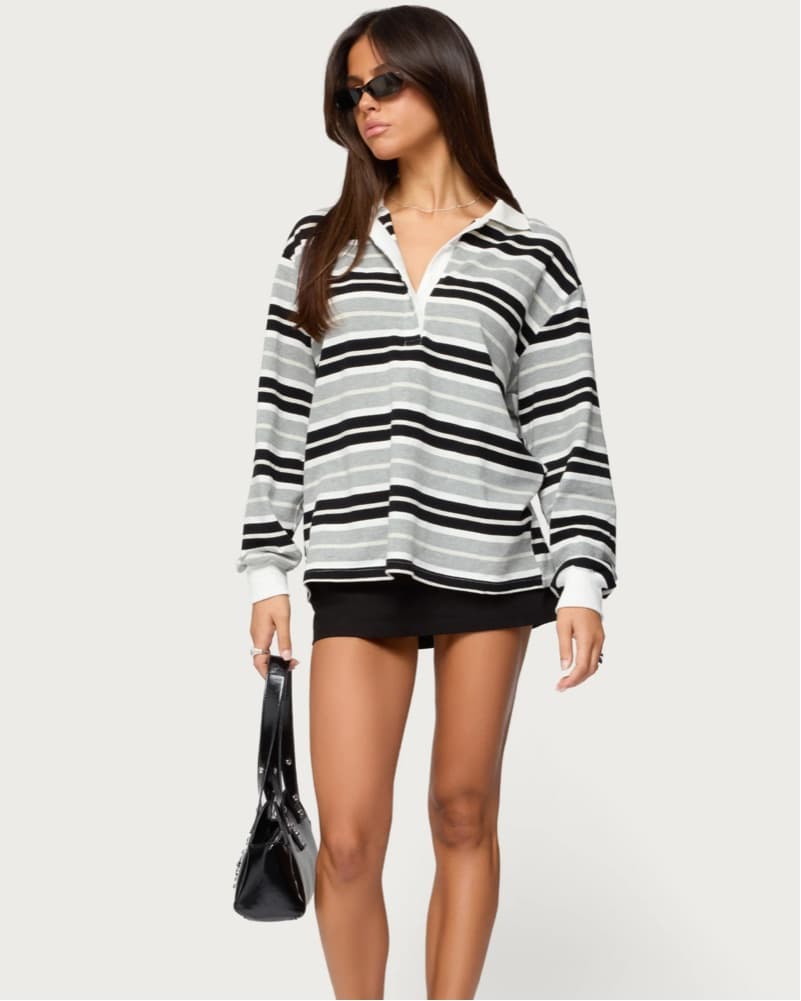 Striped Rugby Shirt - Image 2