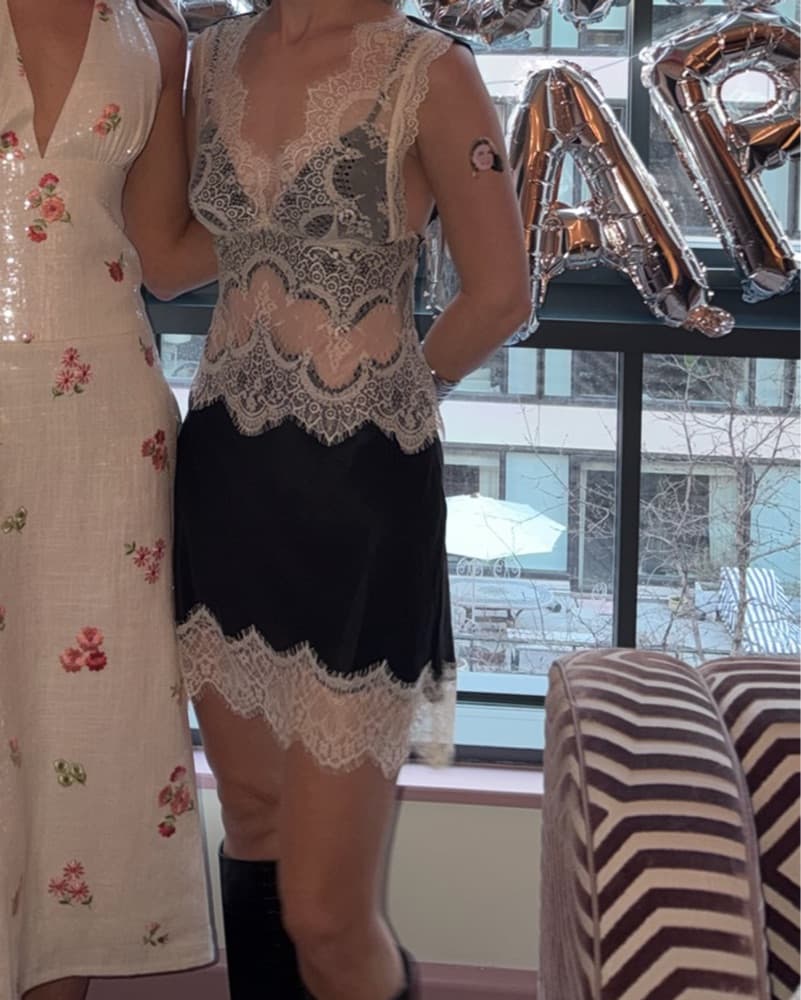 Third Form Black & Lace Dress  - Image 2