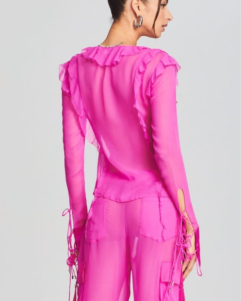 Retrofete Aviva Silk Blouse - Image 2