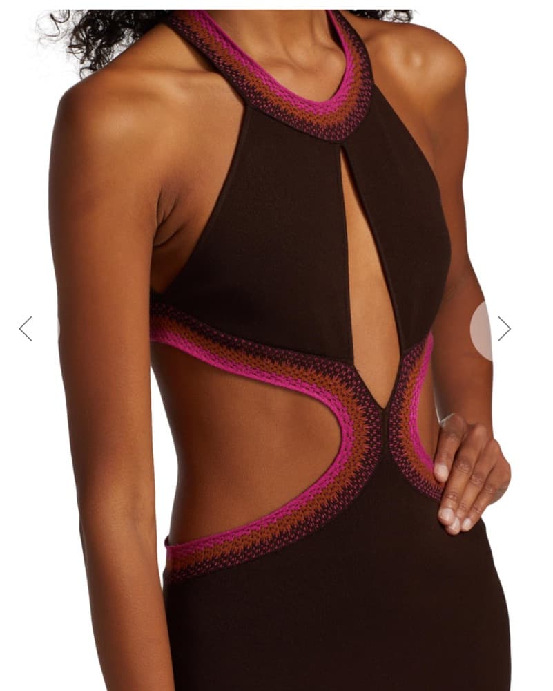 Zeynep Arçay Sleeveless Cut-Out Dress - Image 2
