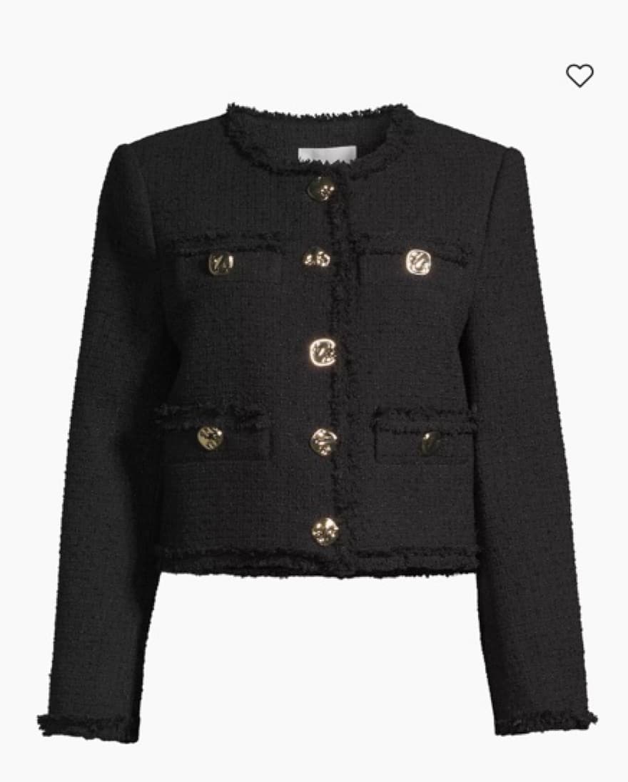 Milly Reign Boucle Jacket - Image 1