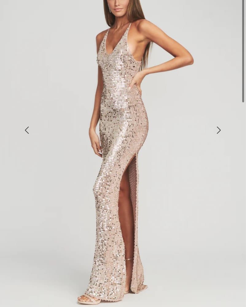 Retrofete MARIE SEQUIN CROCHET DRESS - Image 2
