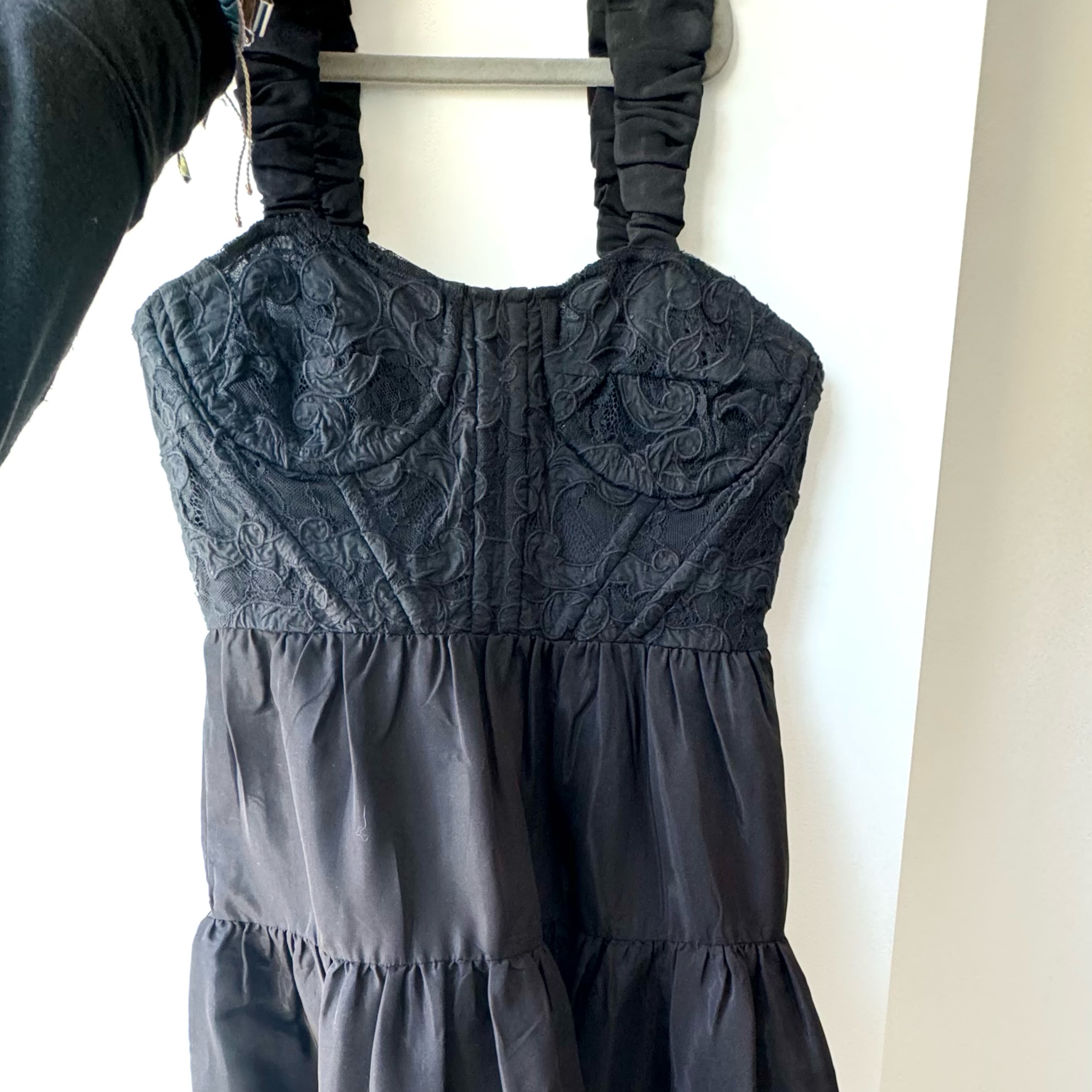SEA NY Evita Embroidered Corset Dress  - Image 4