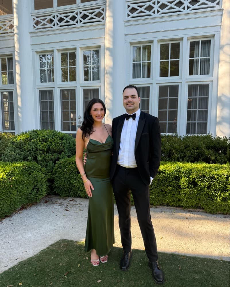 Katie May Emerald Green Gown - Image 3