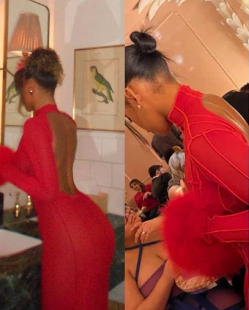 Red Maxi Dress - Image 3