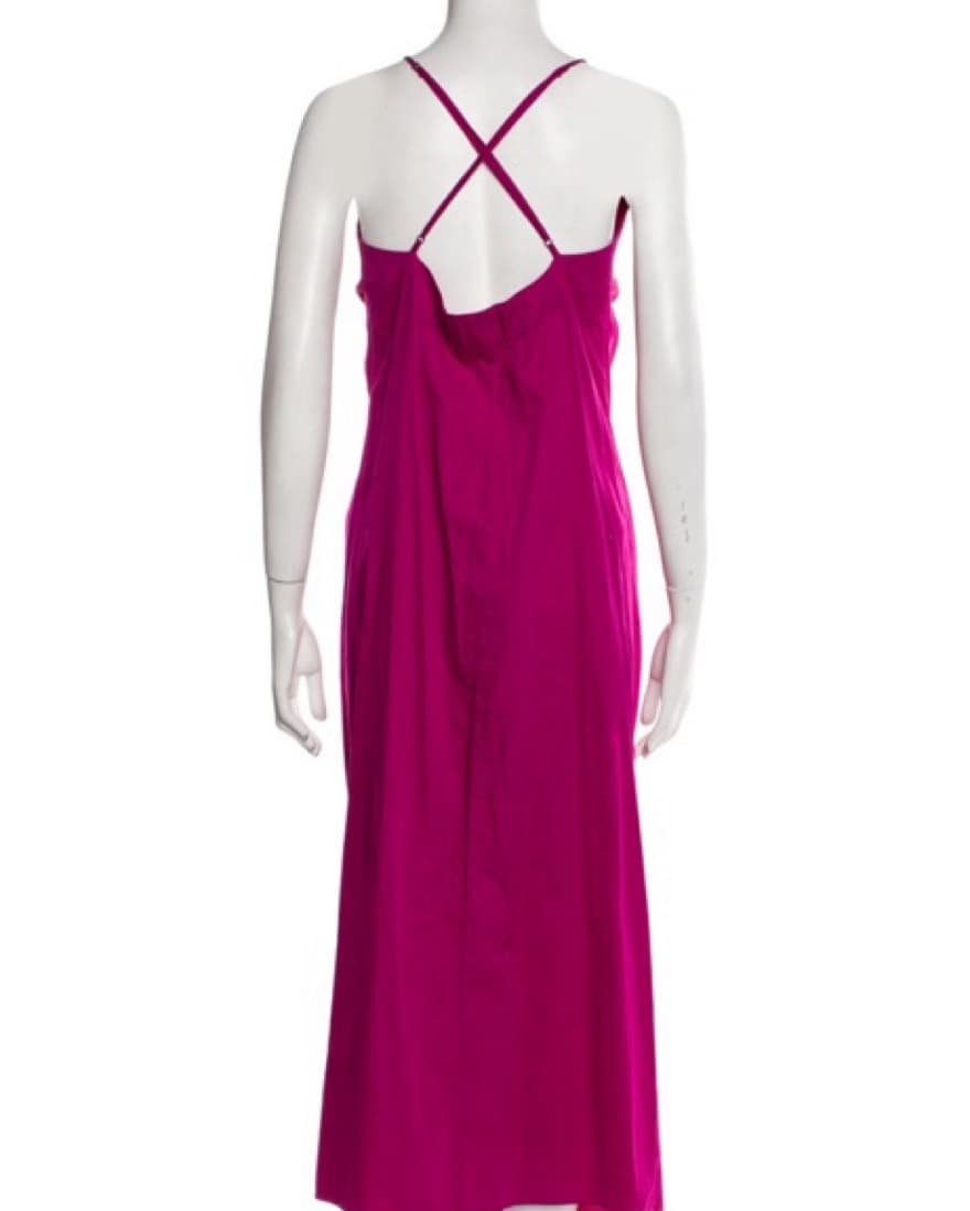 Mara Hoffman Magenta tie dress - Image 2