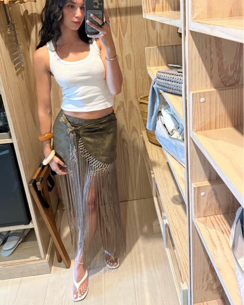 12th Tribe Fringe Skirt  - Image 2